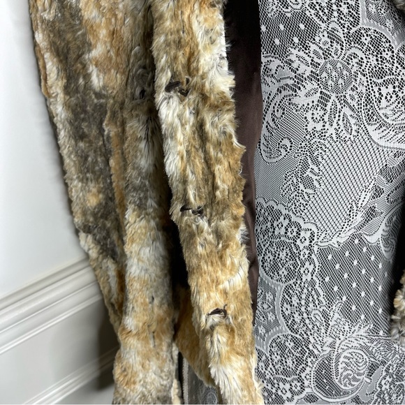 ALICE & Olivia Faux Fur Animal print Jacket size Xs - Picture 13 of 16